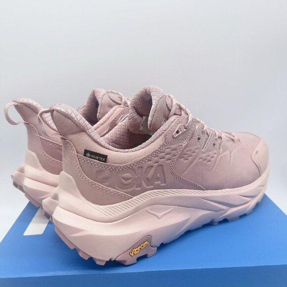 Hoka One One Kaha 2 Low GTX Trail Hiking Shoe Pale Mauve/Peach Whip Mens US 11 - Picture 6 of 12